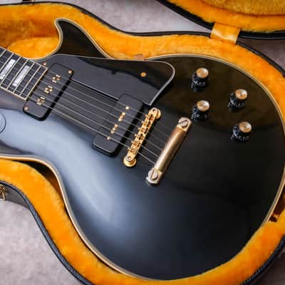 GIBSON USA Custom Shop '54 Reissue Les Paul Custom "Ebony + Ebony" (2024) image 2