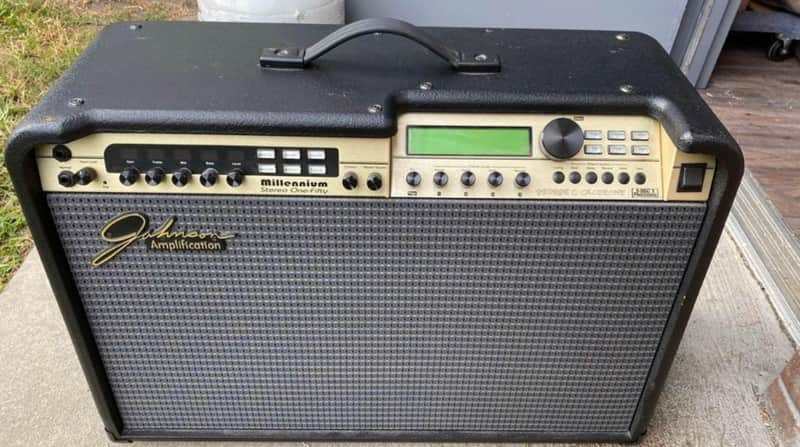 Johnson Johnson Amplification Millenium Stereo 150 Combo Amp With Built In Fx Black image 1