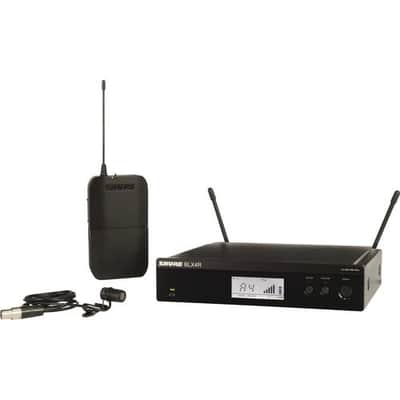 Shure- BLX14R/W85,Rackmount Wireless Cardioid Lavalier Microphone System (H10: 542 to 572 MHz) image 1