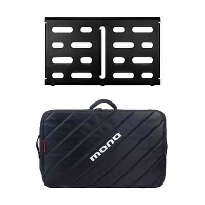 MONO Pedalboard Medium, Black + M80 Tour Ver 2.0 Accessory Case, Black image 1