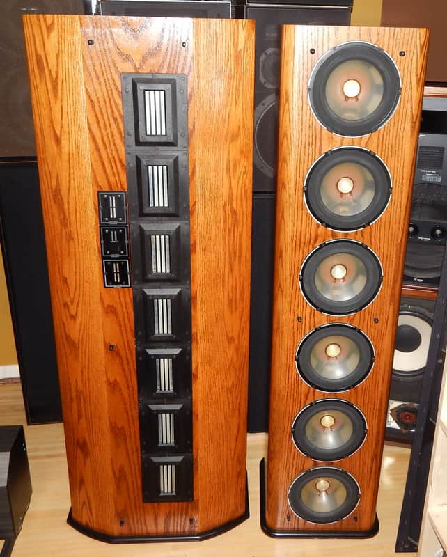 Infinity RS1b vintage speakers RIBBON CABINETS ONLY!!! image 1