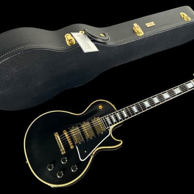 2025 Gibson Les Paul Custom '57 Triple Pickup Custom Shop VOS ~ Ebony image 13