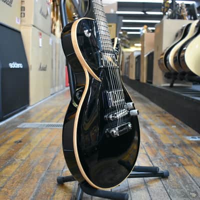 Dean Zelinsky Strettavita Private Label Electric Guitar 2013 Ebony w/Hard Case image 2