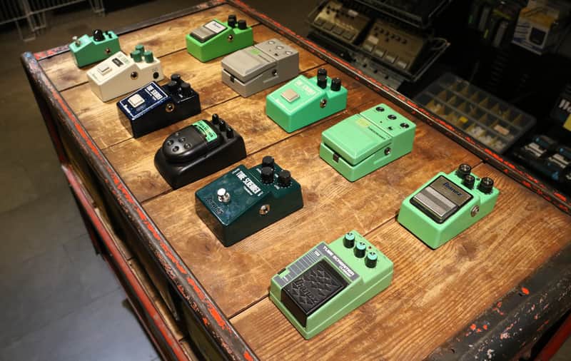 Ibanez Soundtank TS-5 Tube Screamer 1990 - 1999 - Green | Reverb