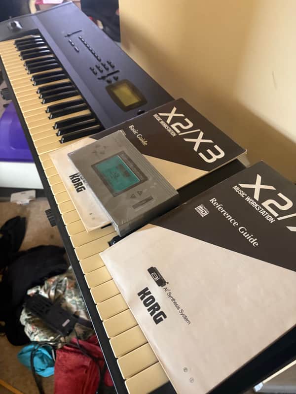 Korg X2/X3 music workstation 1994-1995 - Black image 1