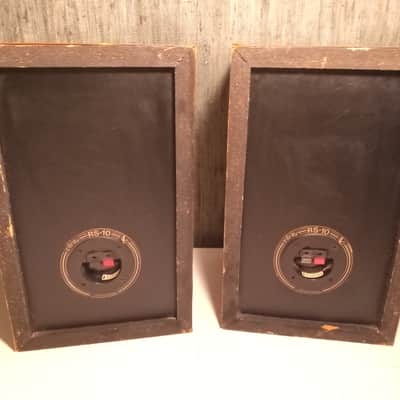 Infinity RS-10 Bookshelf Speakers Vintage 80s image 5