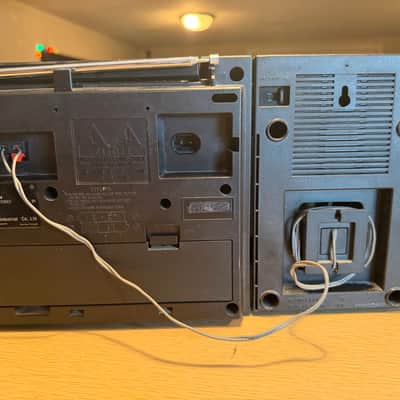 1987 Panasonic RX-C36 Boombox Stereo Cassette.  Tested & all functions work well image 11