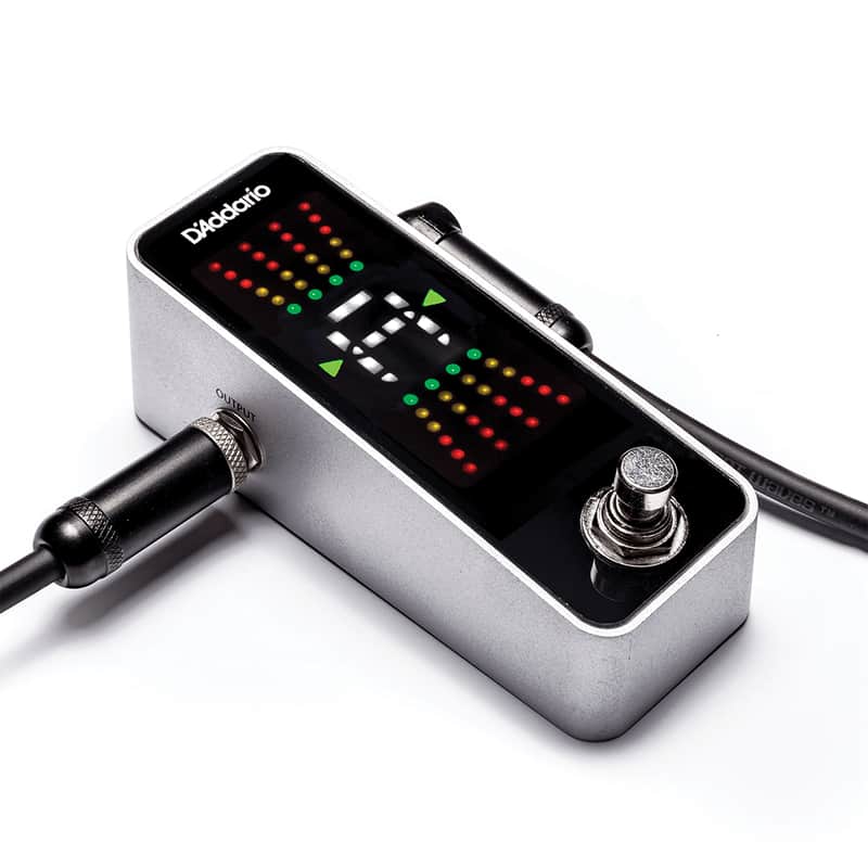 D'Addario Chromatic Guitar/Bass Pedal Tuner with True Bypass, PW-CT-20 image 1