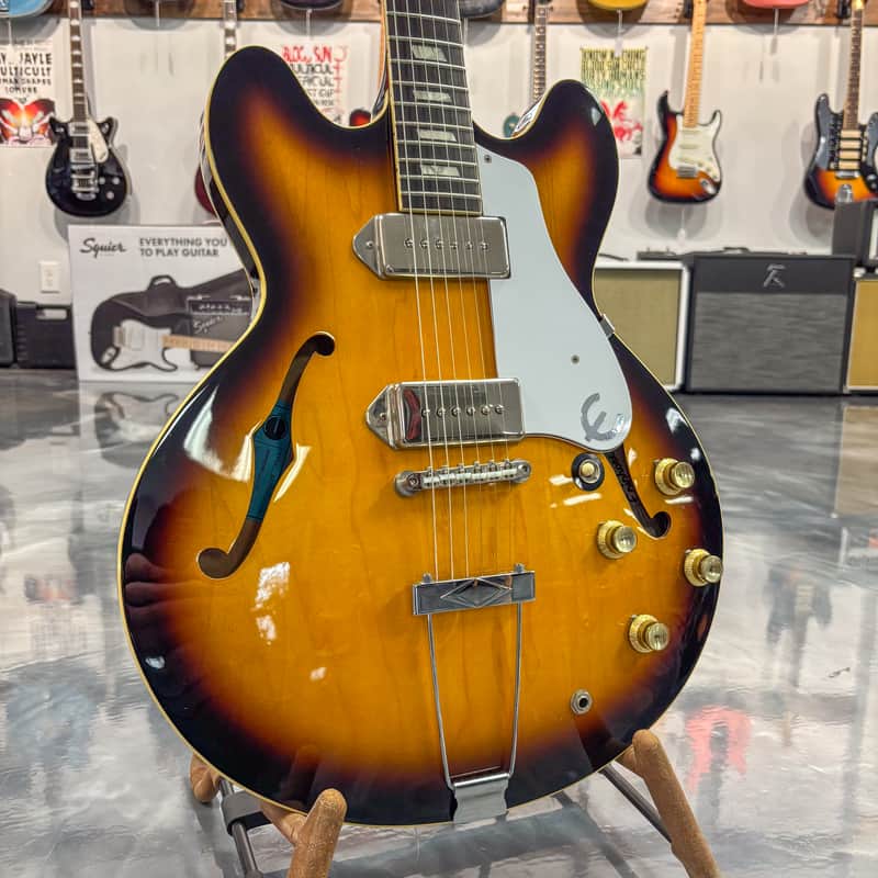 Epiphone USA Collection John Lennon Signature '65 Casino 1998 - 2000 - Vintage Sunburst w/ Case & Paperwork(Very Good)*Free Shipping* image 1