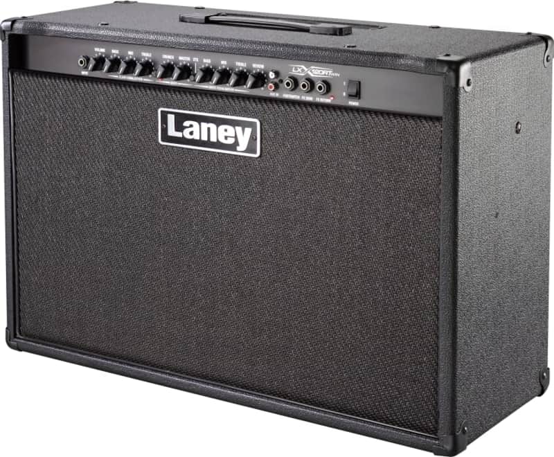 Laney LX120RT 120W 2x12-Inch Guitar Combo Amp With Twin Channels Reverb FX Loop And Custom HH Speakers image 1