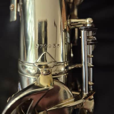 King Super 20 Silver Sonic Alto saxophone 1963 - Original lacquer image 5