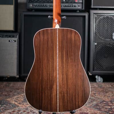Martin D-28 Satin Dreadnought Acoustic Guitar - 1935 Sunburst with Hardshell Case image 7