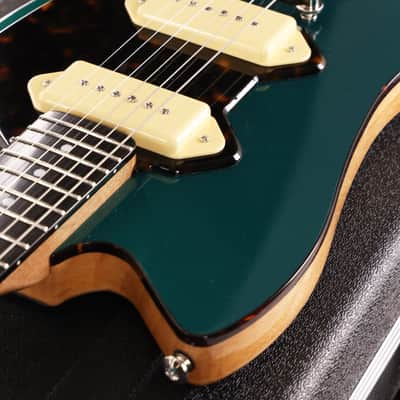 Fab Guitars Cadillac P-90’s Sherwood Green Used image 7