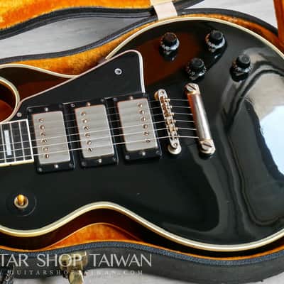 Original 1960 Gibson Les Paul Custom 3-Pickup Black Beauty image 3