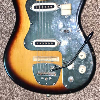 Vintage 1970s Apollo electric guitar made in Japan Ohsc image 3