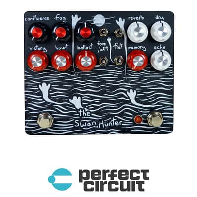 Champion Leccy The Swan Hunter Lo-Fi Echo + Reverb Pedal