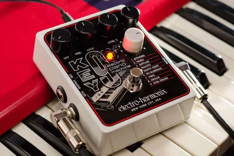 Mint Electro-Harmonix Key9 Electric Piano Machine  - Black image 1