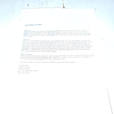 ZVEX Jonny Octave 1 and 2 with Box and Papers. image 12