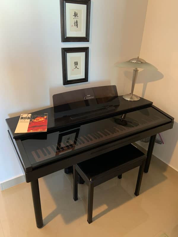 Yamaha Clavinova CVP-10 1987 Rosewood and Black | Reverb