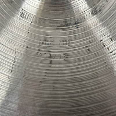 Paiste Crash 16” 2002 Cymbal Cracked image 5