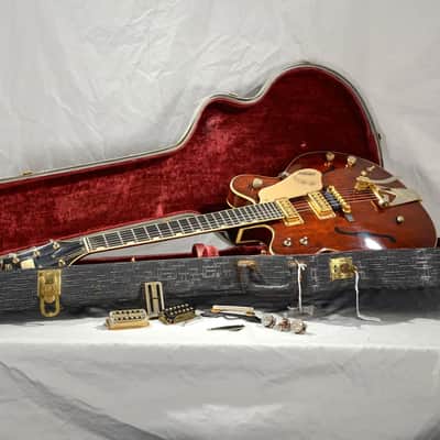 Gretsch 6122 Chet Atkins Country Gentleman 1964 - 1970 - Walnut Brown image 6
