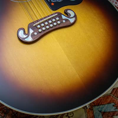 GIBSON USA Custom Shop Brian May Signature SJ-200 12-String "Vintage Sunburst" (2025) image 8