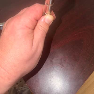 Hosa GSK-112 1/4" TS Female to Speakon Adapter Cable 2010s - Black image 4