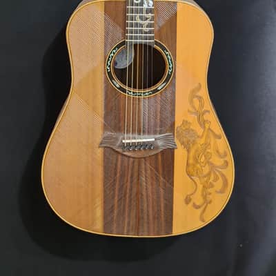 Blueberry NEW IN STOCK Handmade Acoustic Guitar Dreadnought image 2
