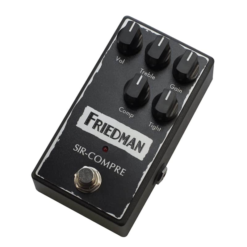 Friedman Sir-Compre Optical Compressor with Overdrive - Black image 1