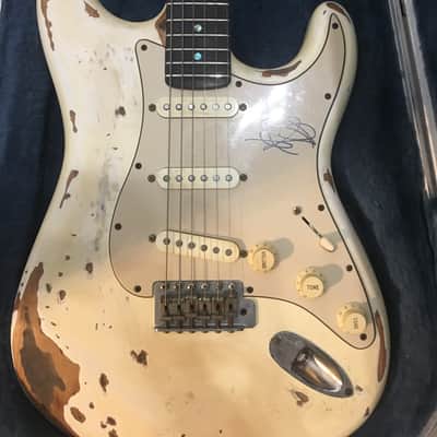 John Frusciante Stratocaster Body 1962 Olympic White image 3