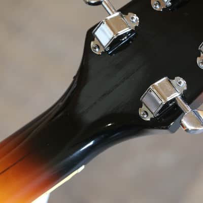 1972 Gretsch 6117 Double Anniversary Hollow-Body Electric Guitar Sunburst + OHSC image 18