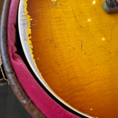 Gibson Les Paul 1957 Murphy Lab Ultra Heavy Aged Refin Burst LE Limited Edition 2026 In Hand Sunburst image 3
