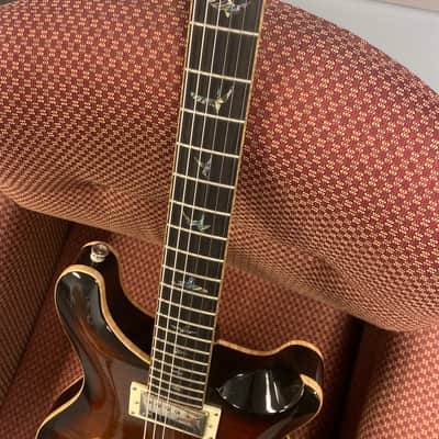 PRS SE Hollowbody II Piezo 2020 - 2024 - Black Gold Burst image 4