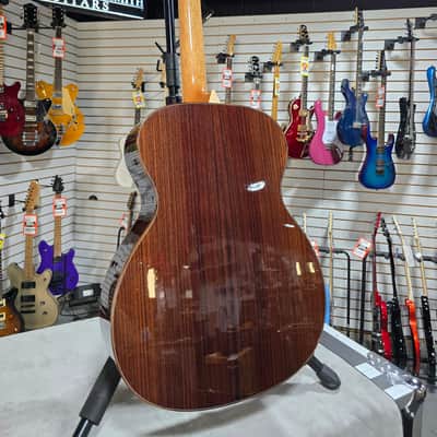 Larrivee OM-10 Indian Rosewood Acoustic Guitar - Natural w/OHSC & PLEK*D #010 image 12