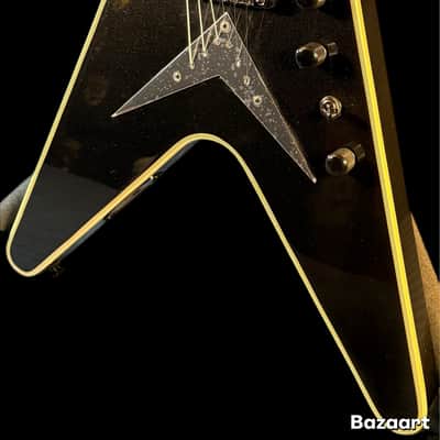Epiphone Dave Mustaine Signature Flying V Custom 2023-Black Metallic-Mint image 4