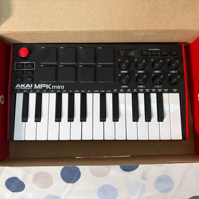 Akai MPK Mini MKIII 25-Key MIDI Controller 2020 - Present - Red with Black Keys