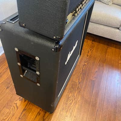 Marshall JCM 2000 TSL 100 Triple Super Lead 3-Channel 100-Watt Guitar Amp Head & Marshall 1960 Vintage 4x12 Speaker Cabinet on wheels image 8