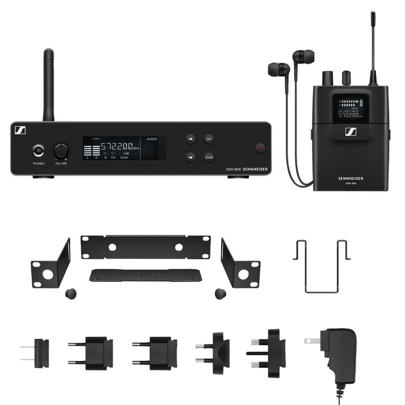 Sennheiser XSW-IEM-SET-A Starter Set for In-Ear Headphones Monitoring Range A - Open Box Mint image 1