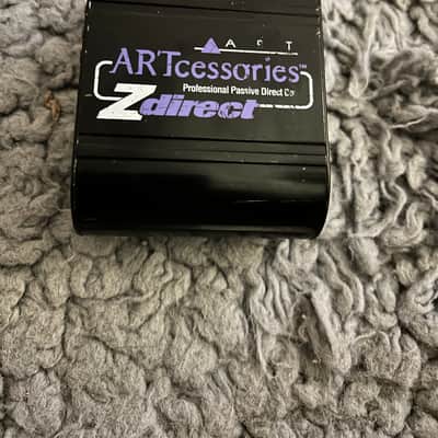 ART ZDirect Professional Passive Direct Box 2010 - Present - Black image 2