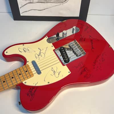 Squier Affinity Series Autographed by Real Monster Radio Cast image 9
