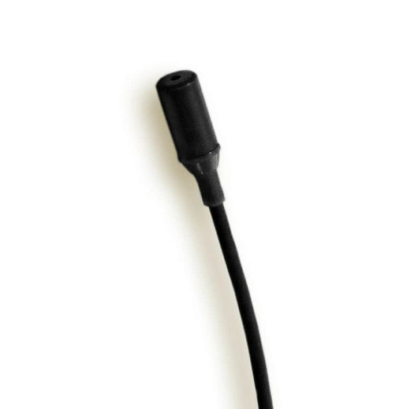 Point Source Audio CO-8WLh-XSH-BL - SERIES8 Waterproof Lavalier Microphone (Black / TA4F) image 1