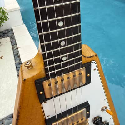 Gibson 1958 Murphy Aged Flying V Limited Edition 2021 - Korina aged image 4