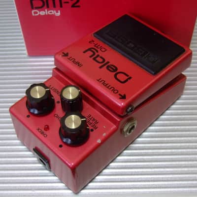 The First Year 1981 Early Version MN3005 Boss DM-2 Delay w/ Original Box / MIJ Made in Japan (Black Label) image 2