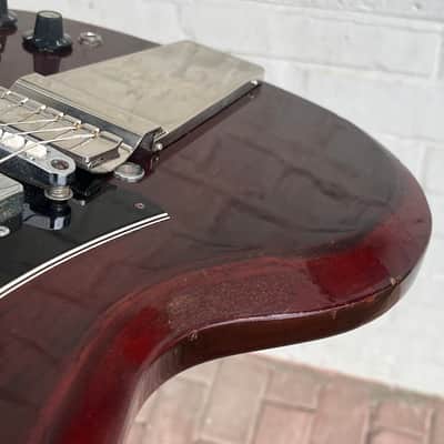 RARE 1974 Greco SG-600 (Angus Young AC/DC Inspired) … Maxon U-1000 PAF REPLICA + Batwing Pickguard + Vibrola ... Made in Japan Lawsuit Era + GIGBAG image 24