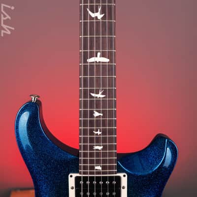 PRS CE 24 Special Blue Burst Holoflake Sprayer's Choice w/ Black Satin Neck image 6