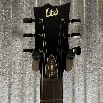ESP LTD EC-201 Flat Top See Thru Black Cherry Gutar EC201FTSTBC #0750 Used image 3