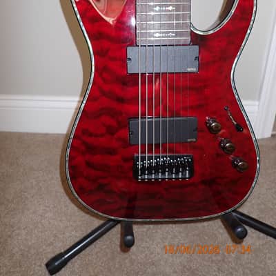 Schecter Hellraiser C-8 Electric Guitar 2022 - Black Cherry image 2