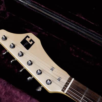 Guyatone LG-160T Telstar 1966 Aged Pearl White Made in Japan MIJ w/ Hard Case image 6