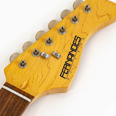 2005 Fernandes Loaded Rosewood Neck w/ Vintage Tuners, Satin Finish, 1-5/8” Nut Width image 2