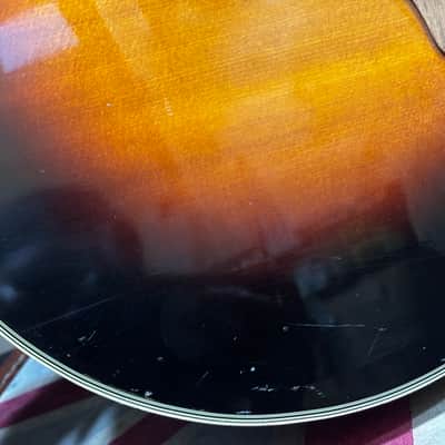 Ovation 1667 Legend 1982 - 1984 - Sunburst Acoustic Electric Guitar image 3